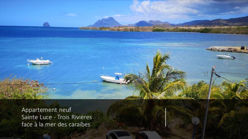 T2 Les Pieds Dans L'Eau Face A La Mer Des Caraibes Sainte Luce - Trois Rivieres Bagian luar foto